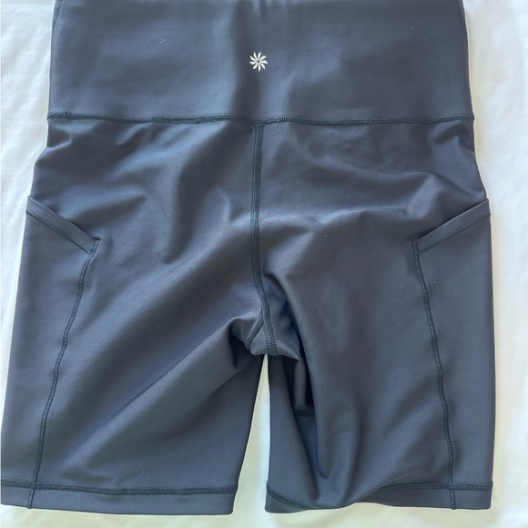 Black Women's High-Waisted Shorts - Picture 5 of 7